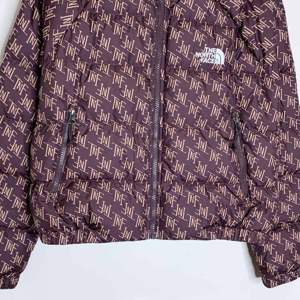 The North Face Hydrenalite Down Puffer Jacket (Sz XS) Coal Brown TNF Monogram - Picture 8 of 16